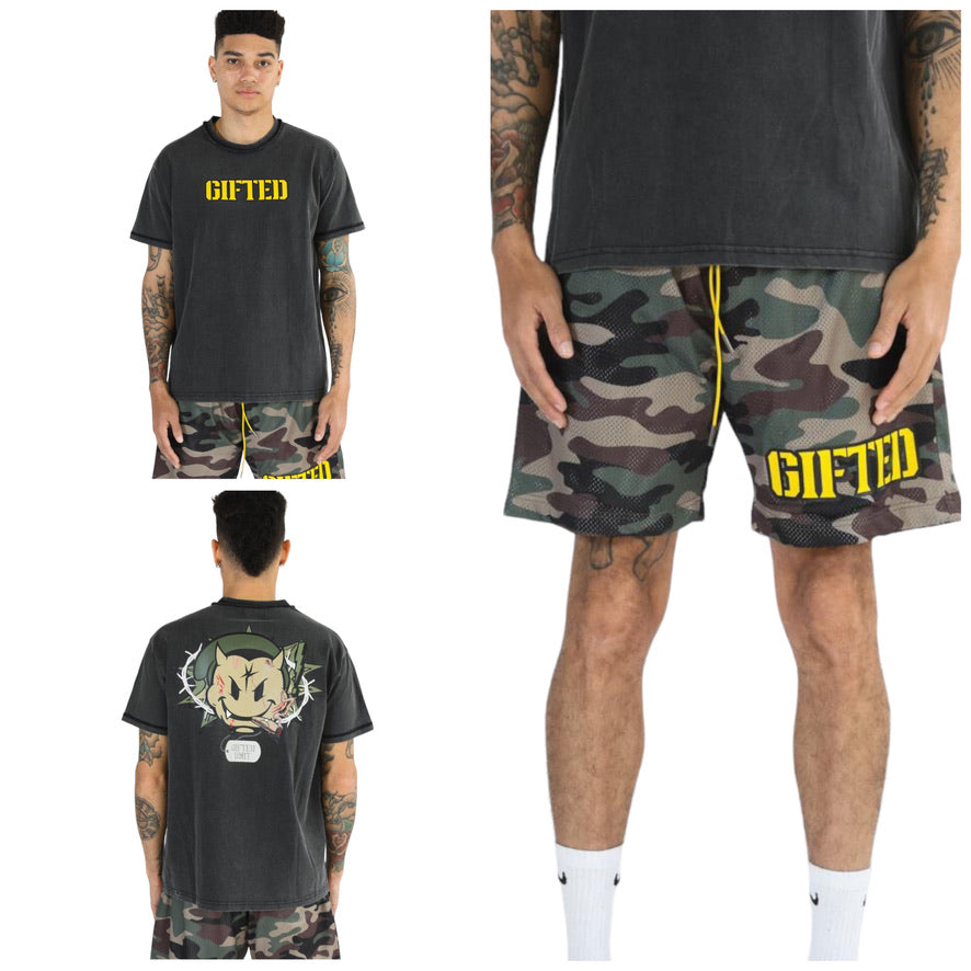 GFTD LA: Unit Mesh Short Set